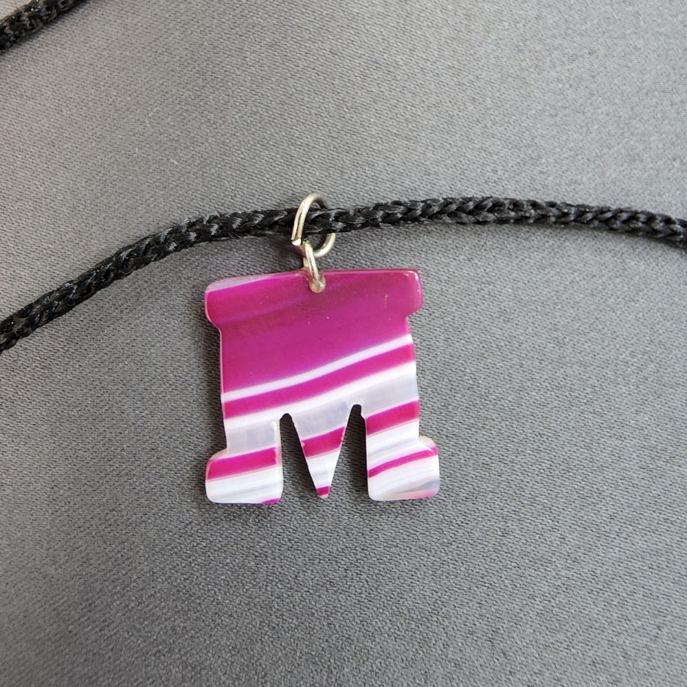 "M" Charm - Picture 2 of 3